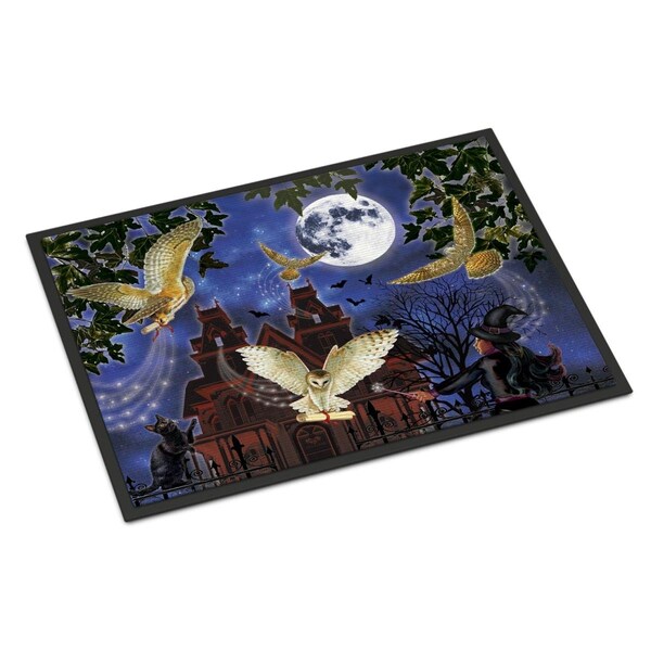 Carolines Treasures 18 x 27 in. Halloween Owl Express Indoor or Outdoor Mat PRS4051MAT - main